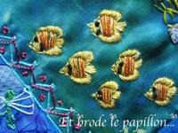 flickr Anne Nicolas-Whitney Embroidered Fishes